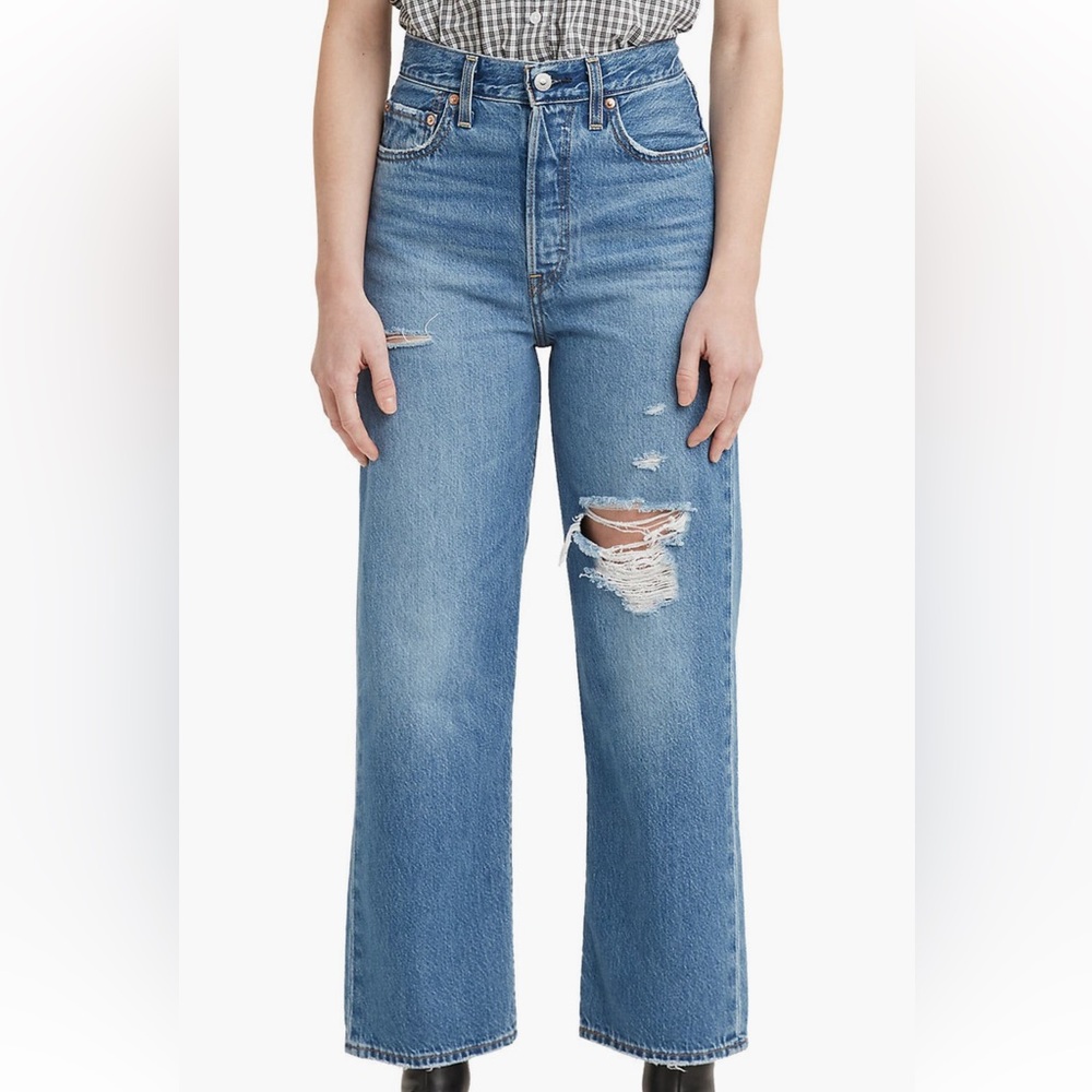 levis ribcage strait ankle size 26 color noe high